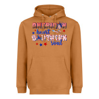 Meerkat American heart southern soul Heavyweight Hoodie - texasbilliewilder