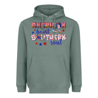 Sage American heart southern soul Heavyweight Hoodie - texasbilliewilder