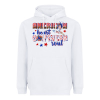 White American heart southern soul Heavyweight Hoodie - texasbilliewilder