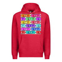 Cardinal plaster seamless pattern Premium Hoodie - BundleAndBundleShop