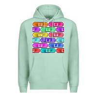 Plaster Seamless Pattern Premium Hoodie | Teevron