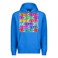 True Royal plaster seamless pattern Premium Hoodie - BundleAndBundleShop