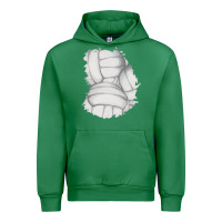 Emerald 2 volleyball patch Urban Hoodie - AdoDesignShop