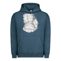 Pigment Midnight Navy 2 volleyball patch Urban Hoodie - AdoDesignShop