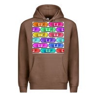 Chestnut plaster seamless pattern Premium Hoodie - BundleAndBundleShop