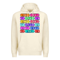 Sandshell plaster seamless pattern Premium Hoodie - BundleAndBundleShop