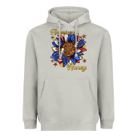 Moon Dust American honey with bee Heavyweight Hoodie - texasbilliewilder