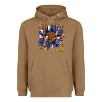 Toasted Coconut American honey with bee Heavyweight Hoodie - texasbilliewilder