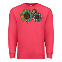 Cardinal western sunflowers Premium Sweatshirt - RanaPortraitStore