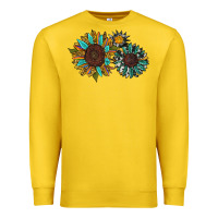 Lemon western sunflowers Premium Sweatshirt - RanaPortraitStore