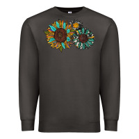 Smoke western sunflowers Premium Sweatshirt - RanaPortraitStore