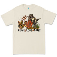Bone Peace Love T Rex Premium Tee - LillyAllenDesigns