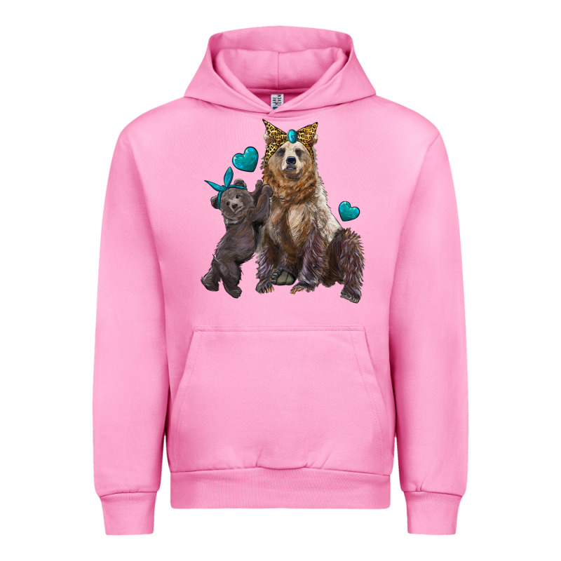 Mama Bear And Baby Bear Urban Hoodie by Artiststas | Teevron