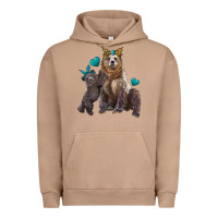 Pigment Burro mama bear and baby bear Urban Hoodie - Artiststas