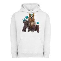 Pigment Lunar Rock mama bear and baby bear Urban Hoodie - Artiststas