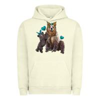Pigment Pistachio mama bear and baby bear Urban Hoodie - Artiststas
