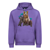 Tulip mama bear and baby bear Urban Hoodie - Artiststas