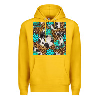 Lemon western turquoise seamless pattern Premium Hoodie - BundleAndBundleShop