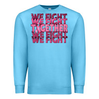 Ocean Blue Together We Fight Premium Sweatshirt - texasbilliewilder