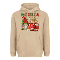 Mushroom hot cocoa gnome Heavyweight Hoodie - Zillion Design Studio