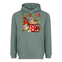 Sage hot cocoa gnome Heavyweight Hoodie - Zillion Design Studio