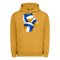Pigment Peanut Butter volleyball patch Urban Hoodie - AdoDesignShop