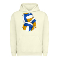 Pigment Pistachio volleyball patch Urban Hoodie - AdoDesignShop