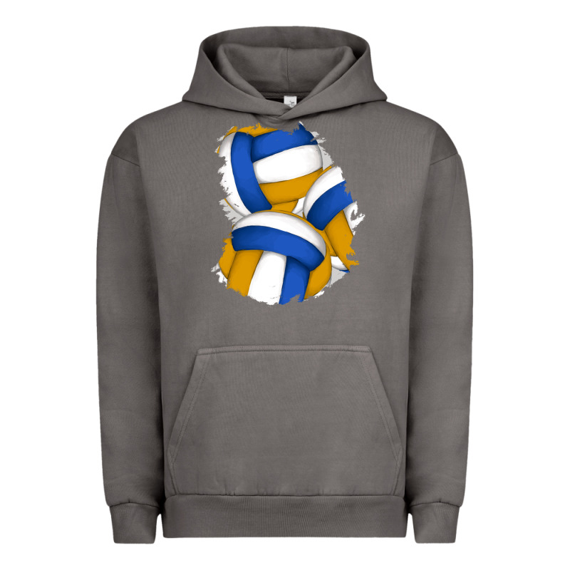 Volleyball Patch Urban Hoodie by AdoDesignShop | Teevron