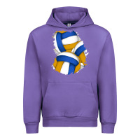 Tulip volleyball patch Urban Hoodie - AdoDesignShop
