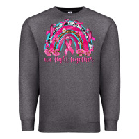 Charcoal Heather We Fight Together Rainbow Premium Sweatshirt - texasbilliewilder