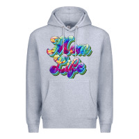 Heather Grey mom life Premium Hoodie - JahusDesignShop