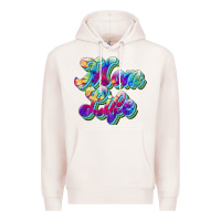 Pale Pink mom life Premium Hoodie - JahusDesignShop