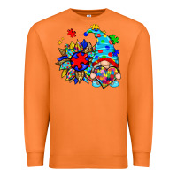 Carrot autism sunflower gnome Premium Sweatshirt - Zillion Design Studio