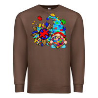 Chestnut autism sunflower gnome Premium Sweatshirt - Zillion Design Studio