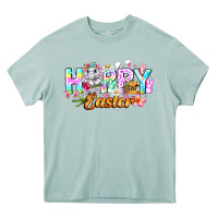 Arona Happy Easter Heavy Core Tee - CowhideDigitalArt