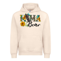 Sandshell blue mama bear with cute bear Urban Hoodie - Artiststas