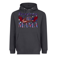 Smoke American mama with cowboy Heavyweight Hoodie - texasbilliewilder