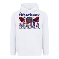 White American mama with cowboy Heavyweight Hoodie - texasbilliewilder