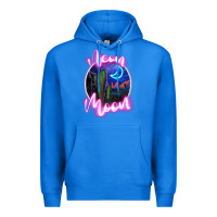 True Royal neon moon Premium Hoodie - JahusDesignShop