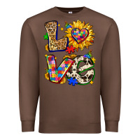 Chestnut autism love Premium Sweatshirt - Zillion Design Studio