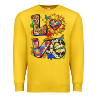 Lemon autism love Premium Sweatshirt - Zillion Design Studio
