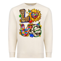 Sandshell autism love Premium Sweatshirt - Zillion Design Studio