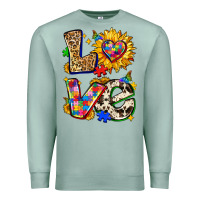 Autism Love Premium Sweatshirt | Teevron