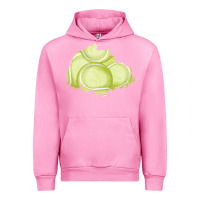 Fuchsia Pink tennis patch Urban Hoodie - AdoDesignShop