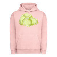 Pigment Salmon tennis patch Urban Hoodie - AdoDesignShop