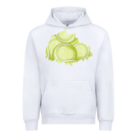 White tennis patch Urban Hoodie - AdoDesignShop