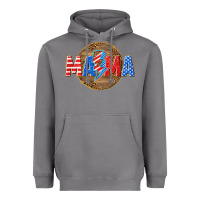 Storm American mama with lightning bolt Heavyweight Hoodie - texasbilliewilder