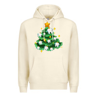 Sandshell Christmas tree with teeth Premium Hoodie - AdoDesignShop
