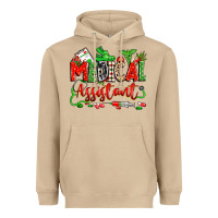 Mushroom christmas medical assistant Heavyweight Hoodie - Zillion Design Studio