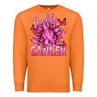 Carrot Tackle Cancer with Sunflower Premium Sweatshirt - texasbilliewilder